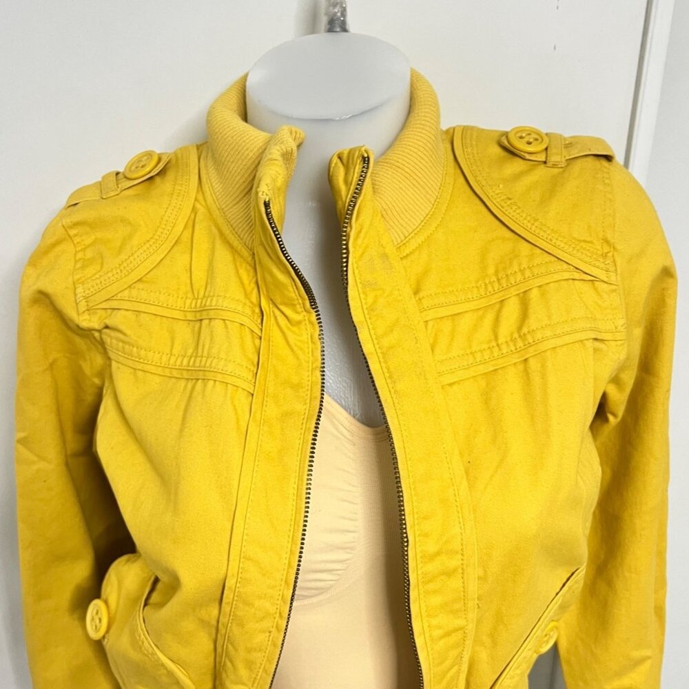 Yellow Jean Jacket - Picture 3 of 7